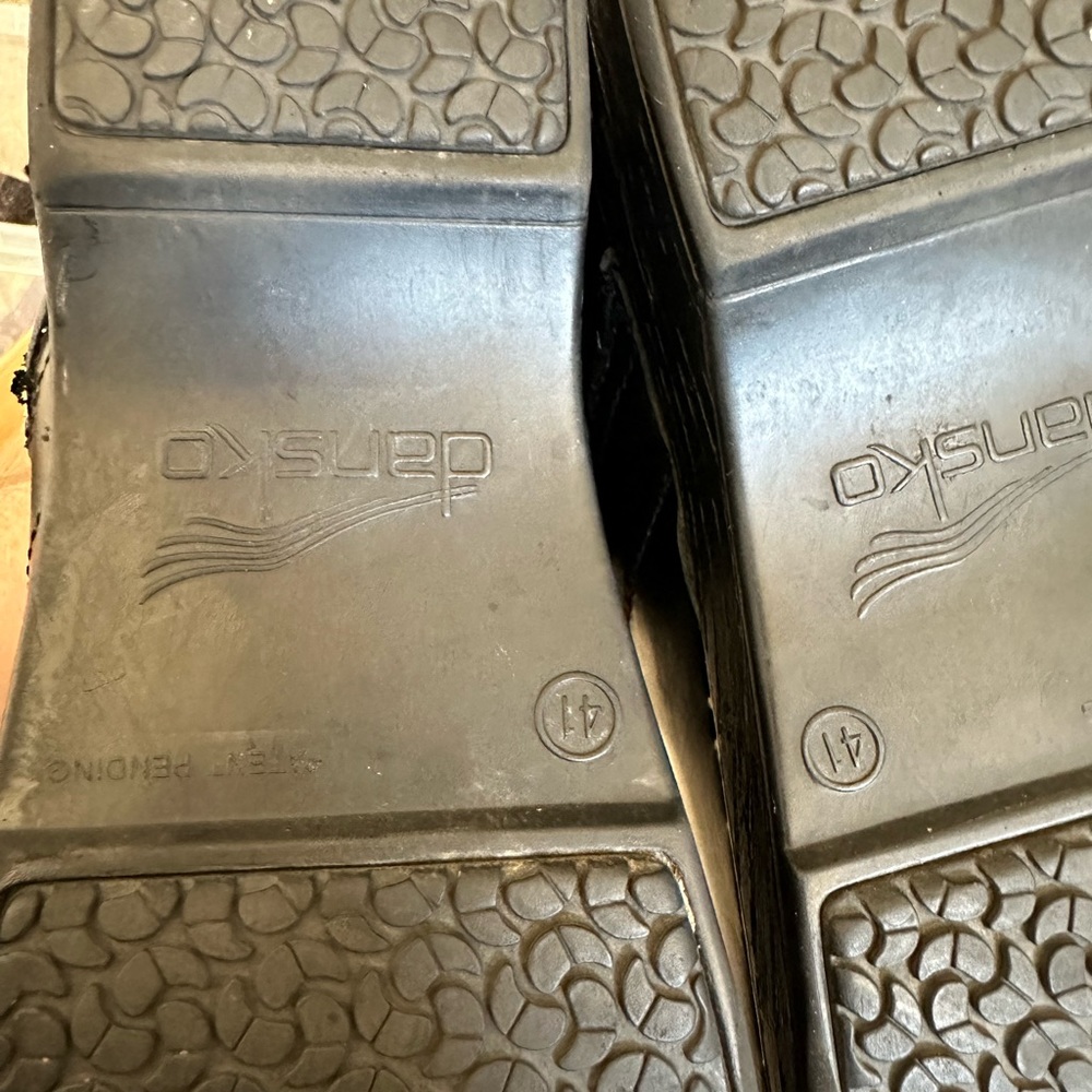 Dansko Clogs Size 41 11 Black - image 4